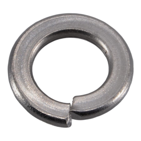 Midwest Fastener Split Lock Washer, For Screw Size 10 mm 18-8 Stainless Steel, Plain Finish, 30 PK 69595